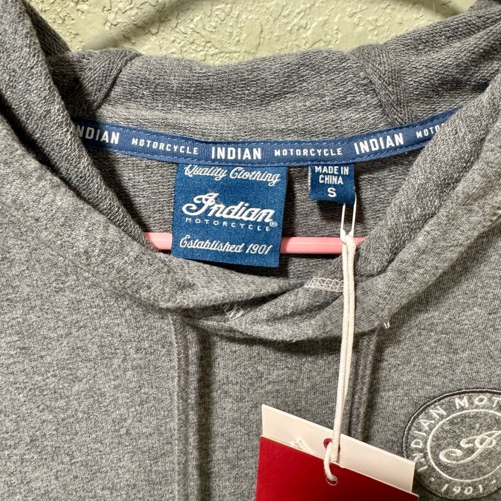 Indian Motorcycle Light Hoodie Size S - Picture 5 of 6